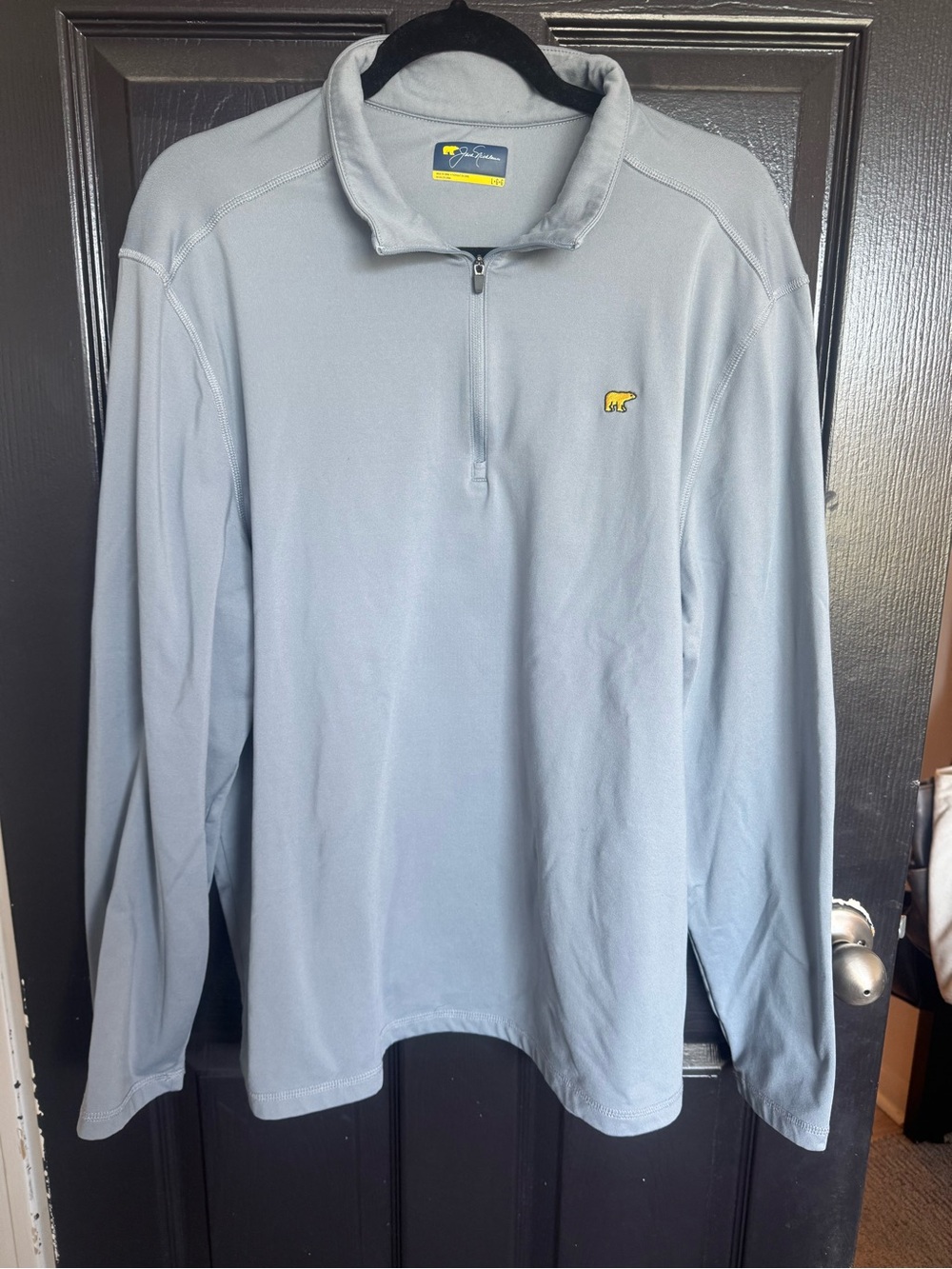 Southern Tide Men's Light Blue 1/4 Zip Pullover